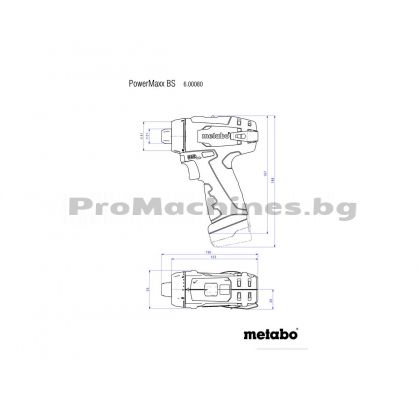 Винтоверт 12V  34Nm - METABO Powermaxx BS BASIC  