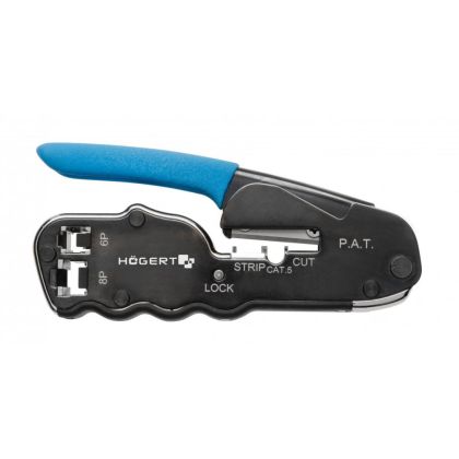 HT1P172 Клещи за кримпване на RG45,6P,8P,137 мм, Högert