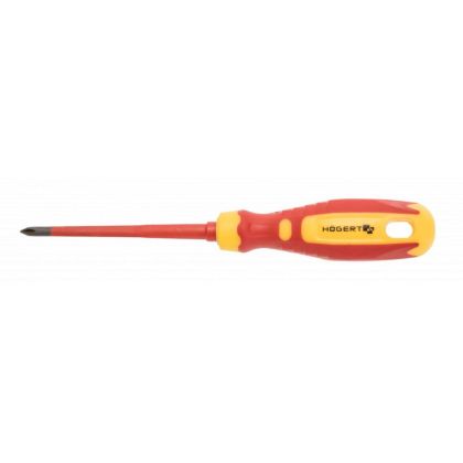 HT1S969 Изолирана кръстата отвертка,PZ2-100мм,1000V, Högert