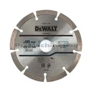 Диамантен диск за сухо рязане DeWALT DT3711, 125 x 22.23 x 1.8 мм