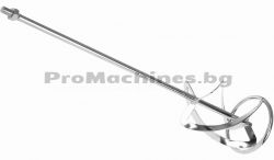 Бъркалка поцинкована за електрически миксер Ф120x600 M14 - Raider