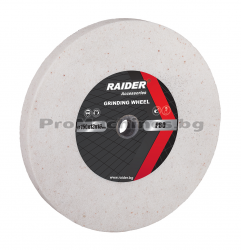 Диск за шмиргел Ф200x16 20мм бял Р60 - Raider