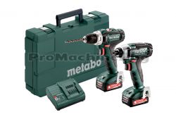 Винтоверт и гайковерт 12 V BS + SSD 2x2Ah - Metabo Combo Set 2.7.1