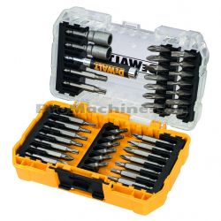 Битове PH-PZ-SB-TX-SW и магнитен държач 40бр - Dewalt DT70717