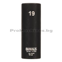 Вложка ударна удължена 19мм - Dewalt DT7553