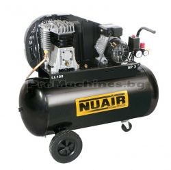 Компресор с ремък 100л 10bar 2кс - NUAIR B2800 100 CM2