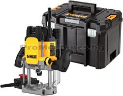 Оберфреза 2300W 12мм в куфар - Dewalt DWE627KT