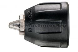 Патронник - безключов FUTURO PLUS H1, 1-10 мм., 1/2" UNF, Metabo 636219000