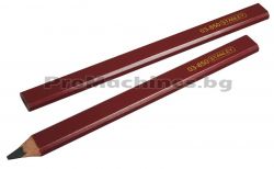 Дърводелски молив – червен, твърдост HB - Stanley, 1-03-850