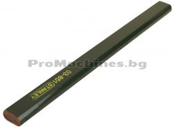 Каменарски молив – зелен, твърдост 4В - Stanley 1-03-851