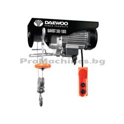 Електрически телфер 1800W 500/1000кг - Daewoo DAHST500/1000