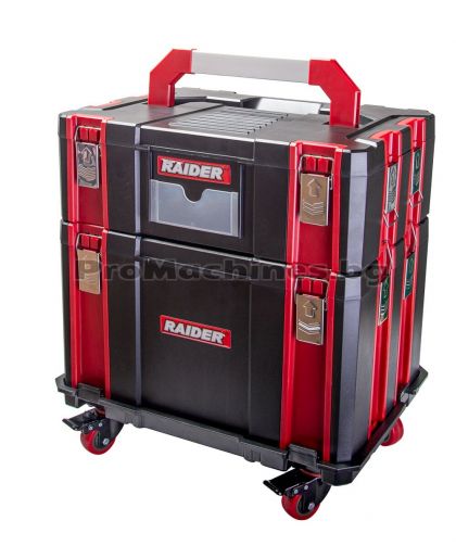Пластмасов куфар за инструменти с органайзер 44х32х15см - Raider 