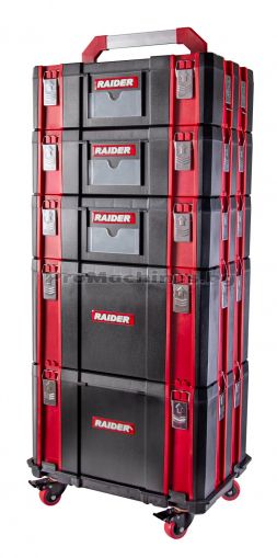 Пластмасов куфар за инструменти 44х32х25.5см - Raider 