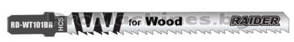 Нож за зеге за дърво 100x2.5мм 2бр - Raider RD-WT101BR 
