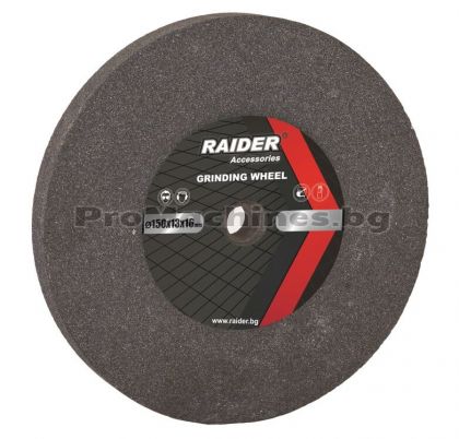 Диск за шмиргел Ф200x16 20мм сив Р60 - Raider 