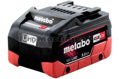 Акумулаторна батерия 18V 8Ah LiHD - Metabo 