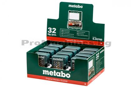 Битове и адаптер 32 части - Metabo 