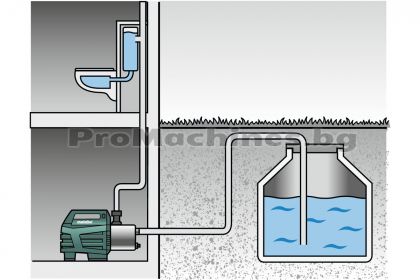 Помпа за вода 1300W електронен пресостат - Metabo HWAI 4500 INOX 
