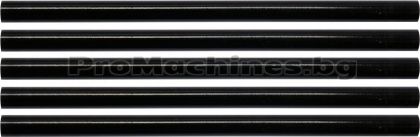 Силиконови пръчки черни 200мм  5бр - Yato YT-82433
