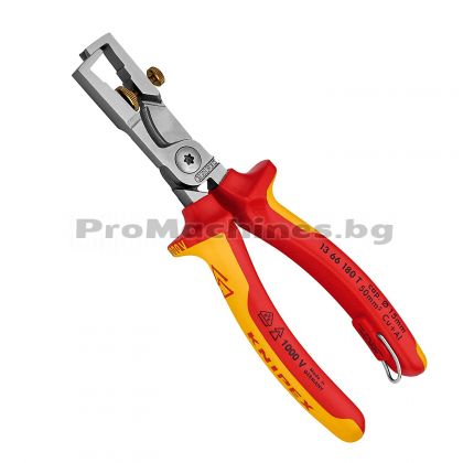 Клещи за рязане и заголване кабел 180мм - Knipex 13 66 180 