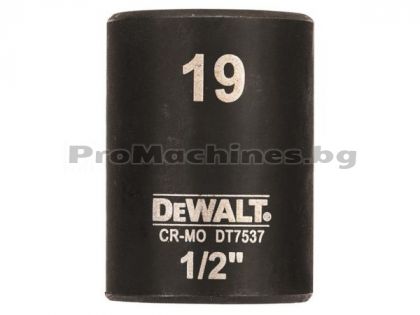 Вложка ударна усилена 19мм - Dewalt DT7537 