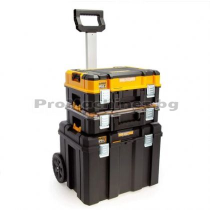 Куфари за инструменти TSTAK 3бр мобилен комплект - Dewalt DWST83411-1 