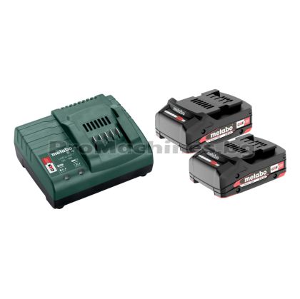 Батерии и зарядно 18V SC 30 + 2x2.0Ah Li-Power - Metabo