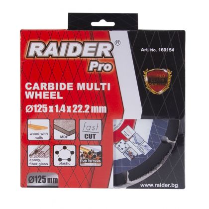  Диск за ъглошлайф Carbide Multi Wheel 125x22.2mm 