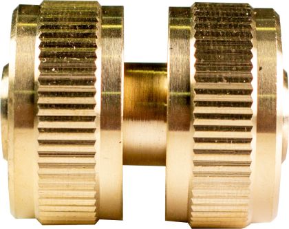  Съединител за маркуч 1/2&quot; x 1/2&quot; месингов TG 