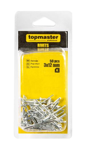  Нитове 3x12mm 50бр. TMP 