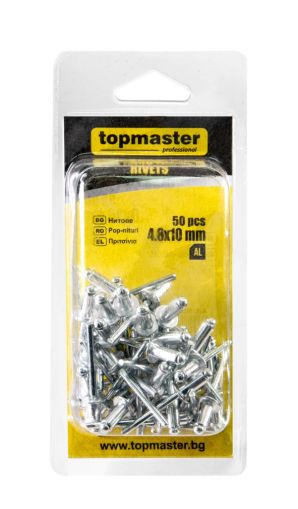  Нитове  4.8x10 mm 50бр. TMP 