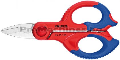 Ножица за кабели, електротехническа, 160 мм. - KNIPEX, 95 05 155 SB