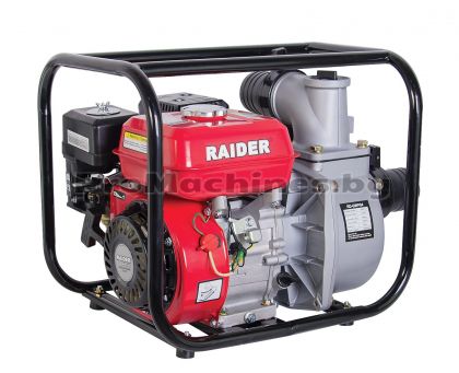 Бензинова водна помпа - Raider RD-GWP04, 3'', 4.9 kW, 30 м., 933 л/мин