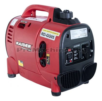 Генератор за ток бензинов 1.0 kW, инверторен - Raider RD-GG05