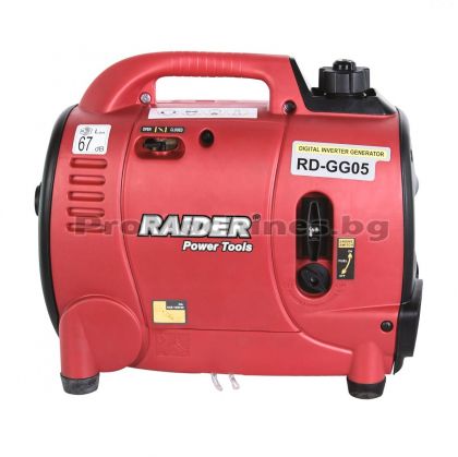Генератор за ток бензинов 1.0 kW, инверторен - Raider RD-GG05