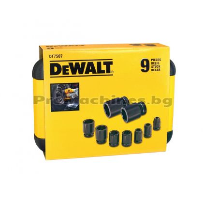 Вложки ударни  к-кт 9 части - Dewalt DT7507