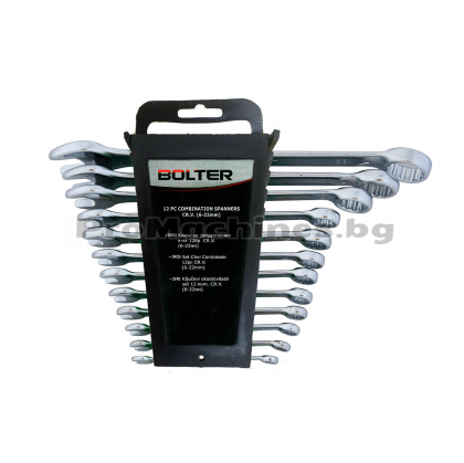 Звездогаечни ключове пресовани комплект 12бр 6-22мм - Bolter LT51749 