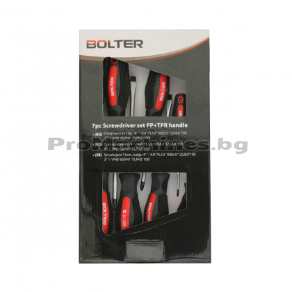 Отвертки 7бр комплект - Bolter XG53658 