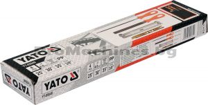 Комплектът за заточване на вериги за резачки 4  части - Yato YT-85042