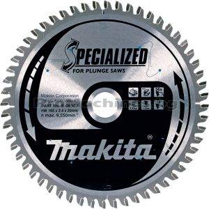 Диск за циркуляр за алуминий 160х20 Т60 - Makita