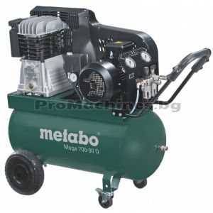 Компресор 90л 4000W - Metabo MEGA 700-90 D 400V