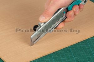 Нож макетен метален 25мм - Wolfcraft 