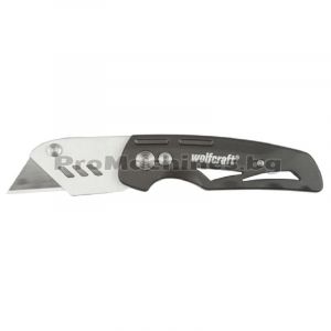 Нож макетен с трепецовидно острие сгъваем - Wolfcraft 