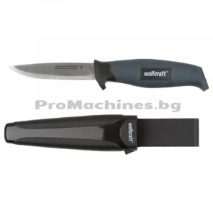 Нож универсален с калъф 95мм - Wolfcraft 