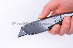 Нож с трапецовидно острие метален 52мм - Wolfcraft 