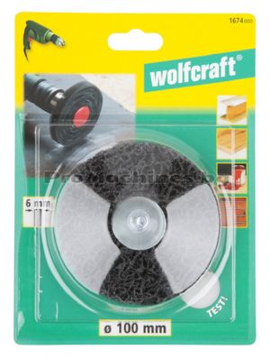 Диск за почистване ф100мм - Wolfcraft 