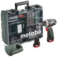  Винтоверт акум. 10.8V 34Nm METABO POWERMAXX BS 2x2Ah SET 