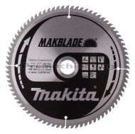 Диск за циркуляр, Makblade, TCT, 260x30 мм, 80T дърво