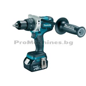 Акумулаторен винтоверт – Makita DDF481RFE, 18V Li-Ion
