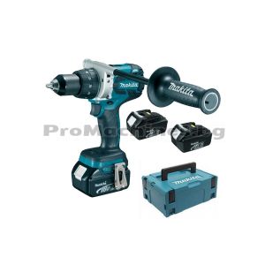 Акумулаторен винтоверт – Makita DDF481RFE, 18V Li-Ion